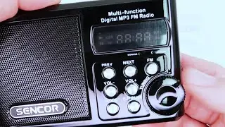 📻 Najlacnej&scaron;ie mini prenosn&eacute; r&aacute;dio SENCOR SRD 215(rozbaľovanie / unboxing)