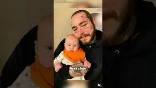 Why Post Malone left his daughters?#shorts #us #celebrity #PostMalone #girlfriend #singer #kid