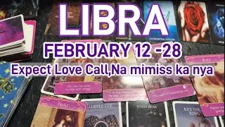 LIBRA FEBRUARY 12-28 TAROT PREDIKSYON:PINILI KA NYA KAYSA SA ISA, MAY NAGIISIP,EXPECT INVITE/DATE