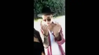 Justin Bieber & Jayde Pierce at Penthouse Day Club in West Hollywood, California   May 17, 2015