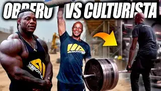 OBRERO VS CULTURISTA 240 KG DE PESO MUERTO SIN ENTRENAR EN SU VIDA *Epico