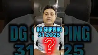 DG Shipping 31/2025 Circular Explained | No More sailing ❓#shippingupdates #dgshipping #merchantnavy