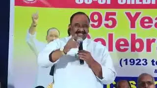 Appreciation Speech of Sri. Nayini Narsimha Reddy, Home Minister, Telangana State
