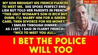 My Son’s Fiancée Insulted My Family in French at Dinner — She Didn’t Know I Spoke the Language