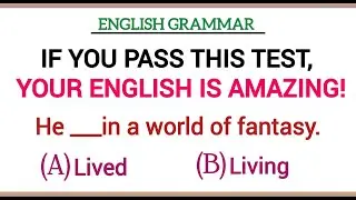 ENGLISH GRAMMAR TEST 📚✨Only experts can pass &mdash; is your English amazing? 🤔🔥🧠
