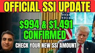 ПРЕДУПРЕЖДЕНИЕ SSA: НОВЫЕ выплаты SSI в размере 994 и 1491 долларов США за 2026 год ПОДТВЕРЖДЕНЫ ...