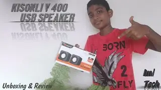 Unboxing & Review Kisonli V 400 Speaker / Imi Tech First Video