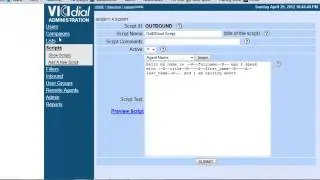 How to: Vicidial Configure Scripts