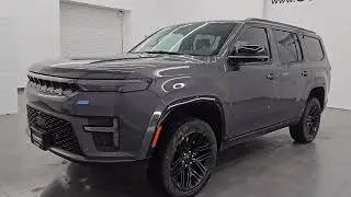 2026 Jeep Grand Wagoneer Limited Reserve Baltic Gray Metallic Clearcoat New. walk around for sale in