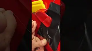 Car Door Handle Film Protection | Curved Cut Lines #shorts