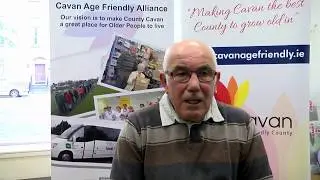Bob Gilbert, Chairperson, Cavan Older People's Council talks to Cavantv com