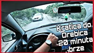 Najkraci put do Orebica - Tajna kratica na Peljescu i do 20 minuta brze. POV voznja