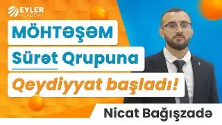 ✅❗️👉🏻MÖHTƏŞƏM SÜRƏT QRUPLARINA QEYDİYYAT BAŞLADI!!