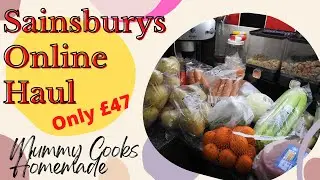 UK Sainsburys Online Haul - Mid Week Topup Jan 2022