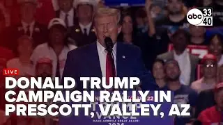 LIVE: Donald Trump Hosts Rally in Prescott Valley, AZ | October 13, 2024