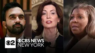 Gov. Kathy Hochul endorsed by NYC Mayor Mamdani, AG Letitia James