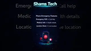 Secret Emergency Features in Your Phone 🚨 | Hidden Life-Saving Settings | Shams Tech