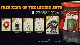 Shadow Fight 3 | Get King of The Legion Set for free! | Playing Lucky board