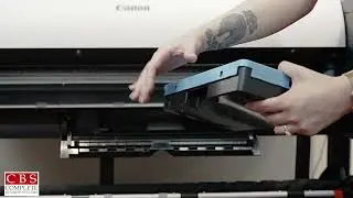 Canon imagePROGRAF TM 305 Tutorial   4  Project Catcher and Maintenance Tank