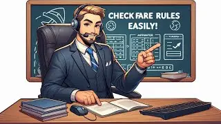 Galileo GDS Manual Command: How to Check Fare Rules Easily