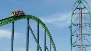 Navin showing you around Kingda Ka at Six Flags Great Adventure