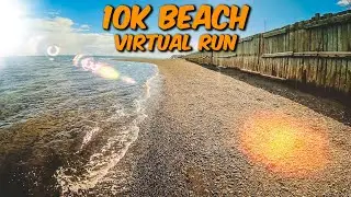 10km Beach Running in Gasp&eacute;sie - Virtual Run  For Treadmill