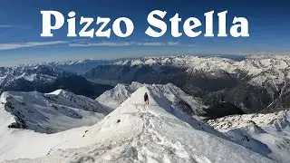 Scialpinismo - Pizzo Stella, via normale