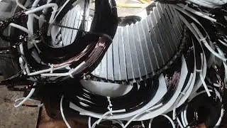 45 kw motor rewinding l how the alternators works l electric motor l three phase motors l motor