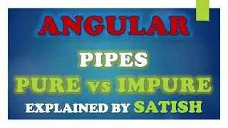 #angular Angular | Pure vs Impure Pipes | What are the differences between Pure and Impure Pipes