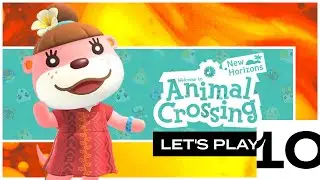 On installe des maisons, on décore des villas | ACNH Animal Crossing New Horizons - LET'S PLAY 10