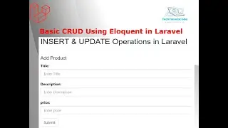Laravel Basic CRUD using Model & Eloquent (ORM)  PART -02