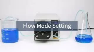 FJ series product flow rate mode settings