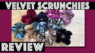 Whaline Velvet Scrunchies Review