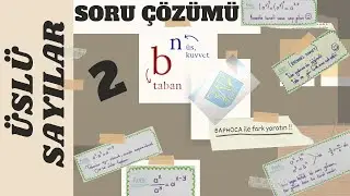 #netleruçuyor #BAPHOCA #5dakikadaTYT 9. SINIF ®️ ÜSLÜ SAYILAR ®️ SORU ÇÖZÜMÜ 2️⃣ 📢 EFSANE SORULAR