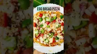 Egg bread pizza | egg pizza| eggizza | bread pizza| egg bread recipe | easyrecipe |myfunfoodgallery