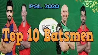 Top 10 Most  Dangerous players in Psl 2020 High Run score by GHS sarwar