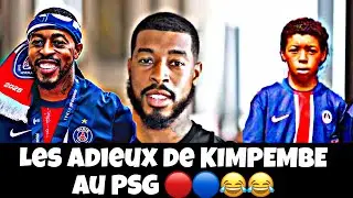 KIMPEMBE'S FAREWELL TO PSG 🔴🔵😂😂