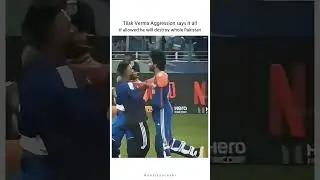 Победа Тилака Вермы агрессивно уничтожила весь Пакистан #короткий #вирусный #cricketbuzz #asiacup...