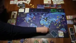 Pandemic Legacy: Season 1 - December Time Lapse *SPOILERS*