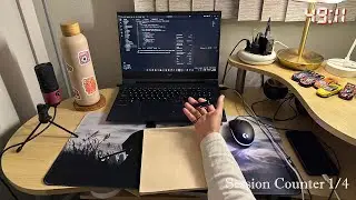 Study with me live pomodoro (50/10) | 3 hours | Rain sounds 🌧️ | 5 AM STUDY SESSIONS