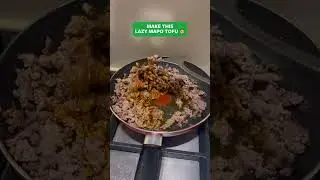 Lazy Mapo Tofu