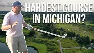 Top 20 Toughest Golf Course In America? - Riggs Vs Grand Traverse, Bear Course, 9th Hole