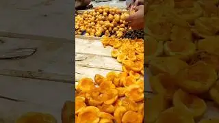 How to Dry Apricot ❤️.   #shorts