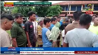 UNREST IN MOREH OVER KILLING OF TWO TAMILS IN MYANMAR