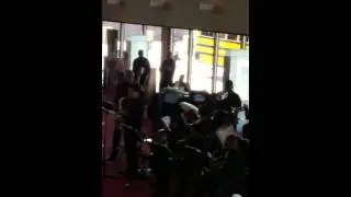 Dunbar jazz band featured lead Cameron Dudley