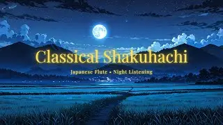 Traditional Japanese Shakuhachi Flute Music | Honkyoku Style Meditation and Calm Listening