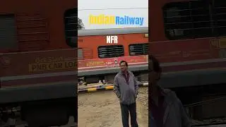 NFR Indian Railways | Train Crossing NF Railway #shorts #train #dailyvideo #video #indiantrains #nfr