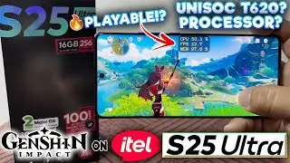 Genshin Impact Game Test on itel S25 ULTRA [8/256]? | UNISOC T620 PERFORMANCE?  | PLAYABLE?!
