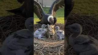 Cat and Condor's Nest Family Time #cat #nest #catlovers #catvideos