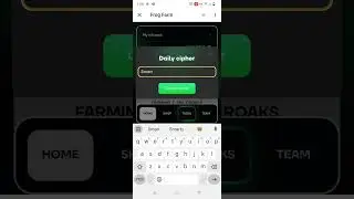 Frog Farm Daily Cipher code today 12 October 2024